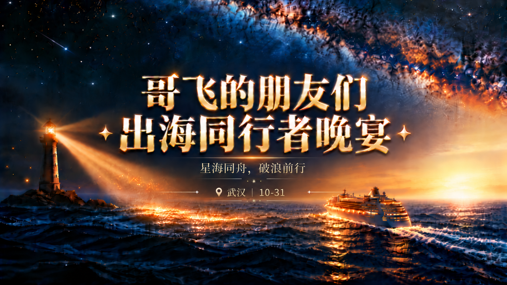 哥飞的朋友晚宴-武汉